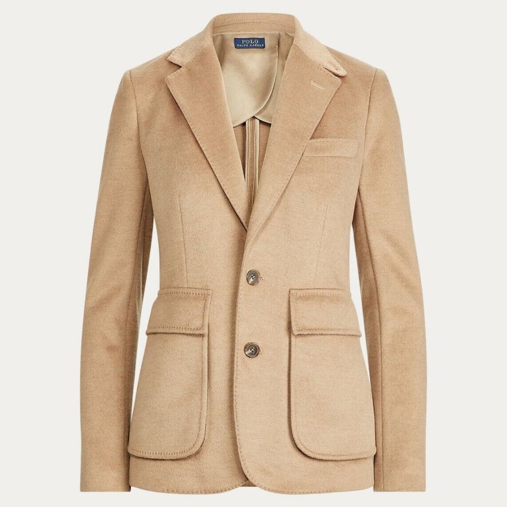Polo Ralph Lauren Patch Pocket Blazer Camel